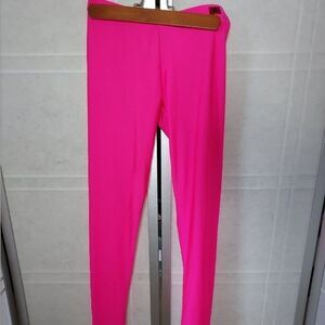 Tripp NYC hot pink leggings size small
